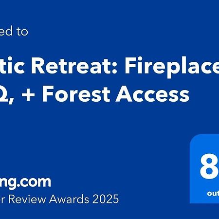 Rustic Retreat: Fireplace, Bbq, + Forest Access Бург-Хамстеде Экстерьер фото